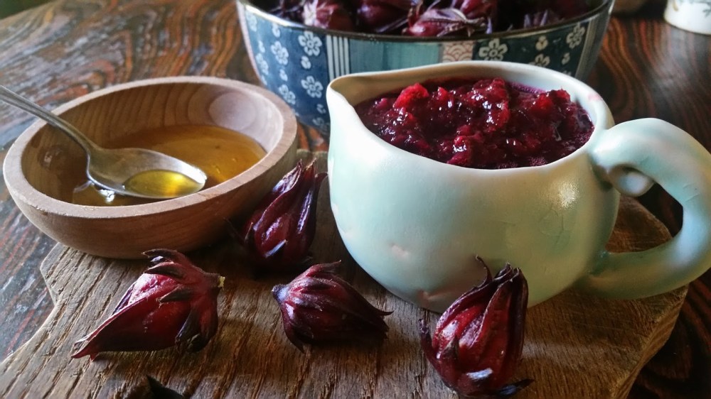 roselle cranberry sauce