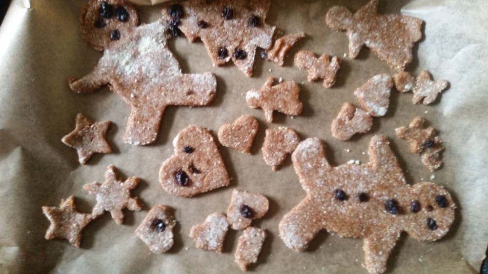grain-free Christmas gingerbread cookies