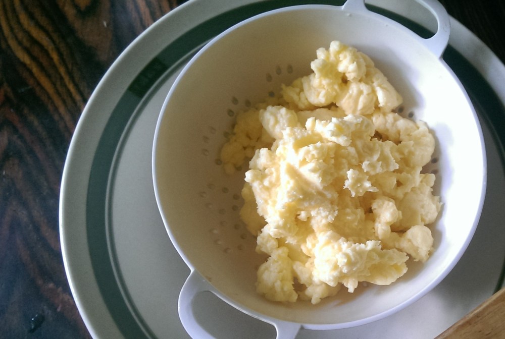 home made grassfed butter