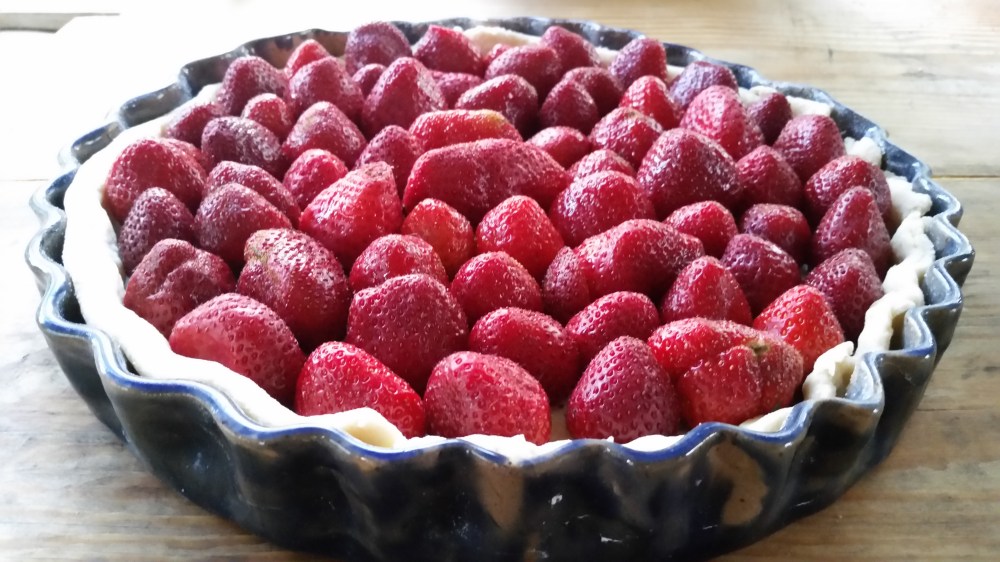 Tarte aux fraise French strawberry tart