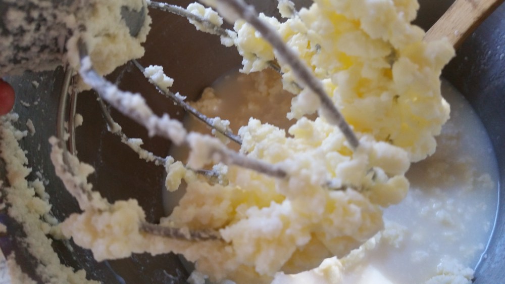 finished churning butter