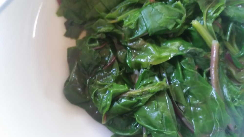 epinards maitre d'hotel 