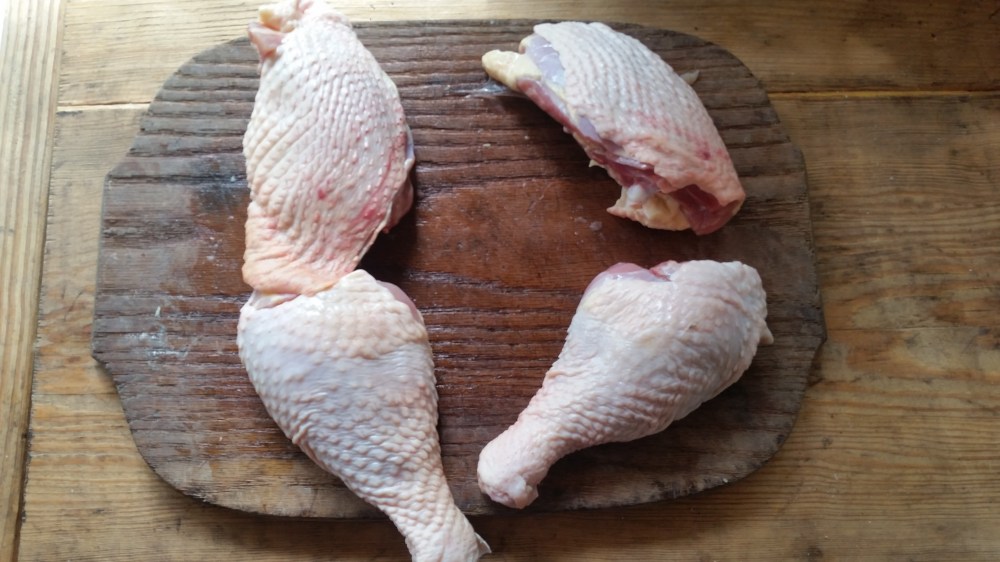 Chicken Fricassee: Fricassee de poulet