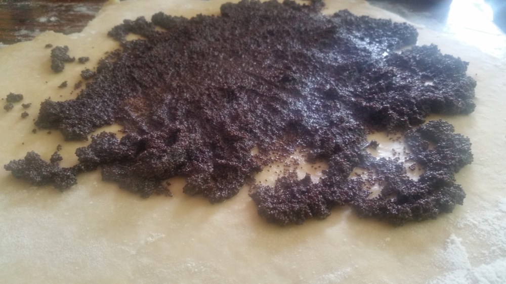 Slovenian Poppy seed Easter bread