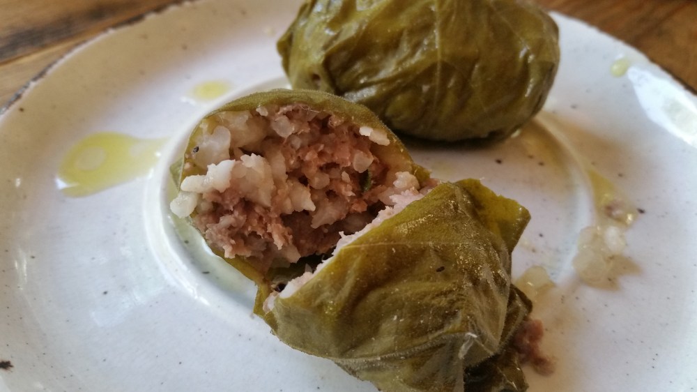 stuffed grape leaves
