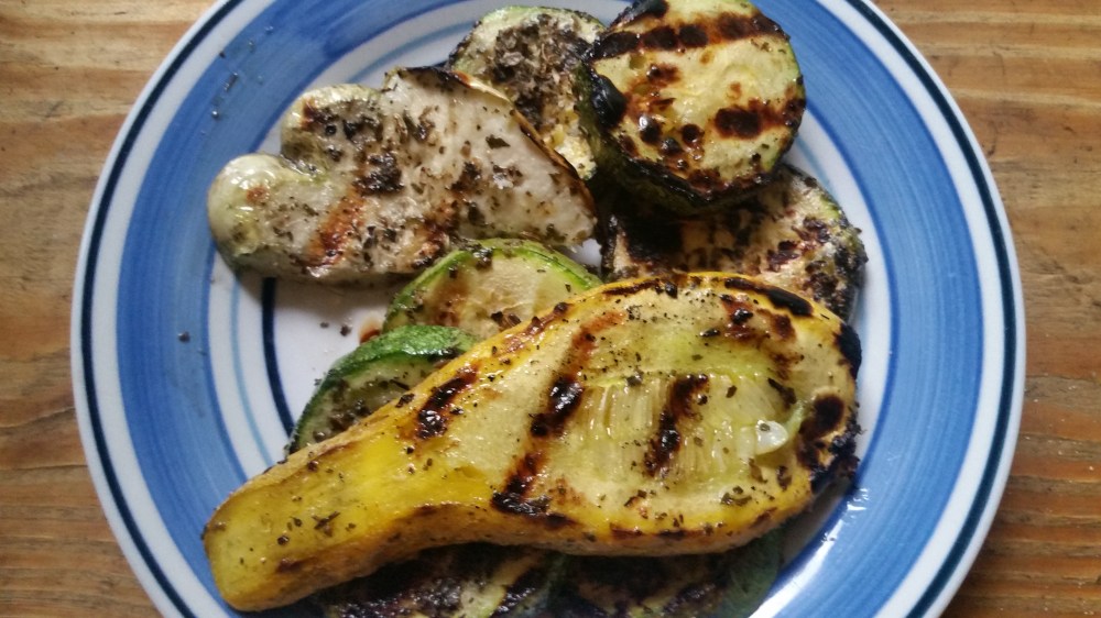 grilled squash