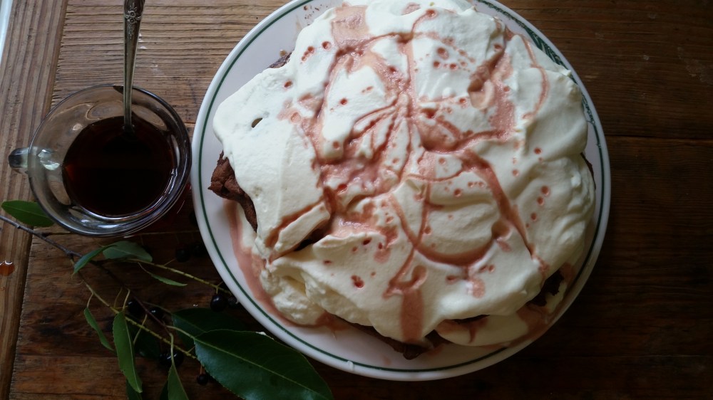 black cherry meringue