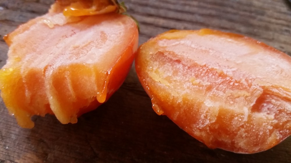 Frozen Persimmons